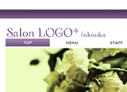 HairSalon web design sample 02のサムネール画像